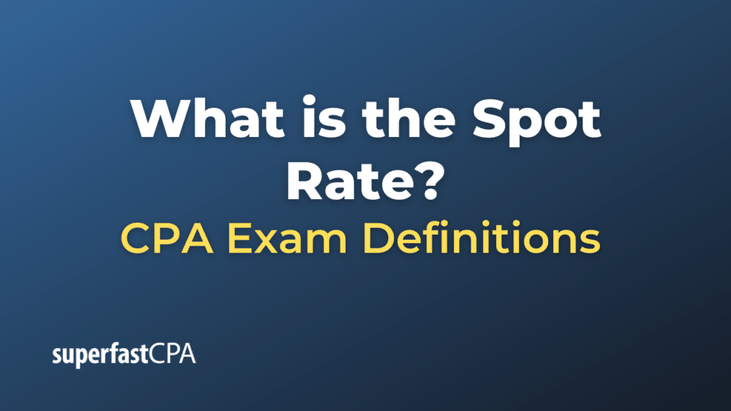 Spot Rate