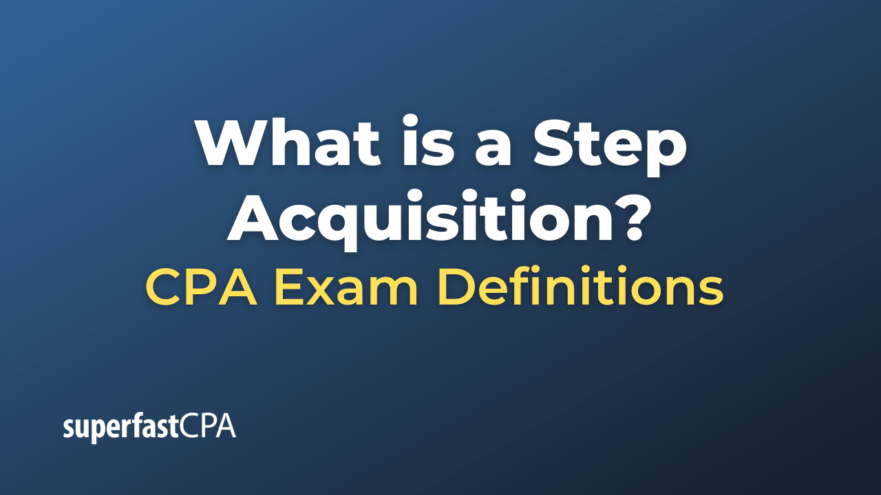 Step Acquisition