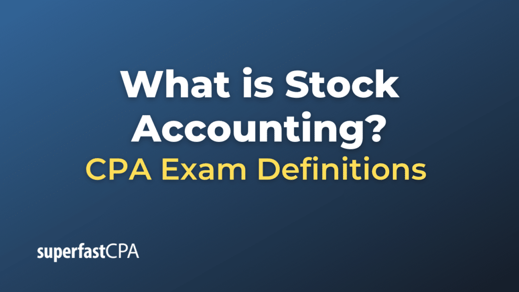 Stock Accounting