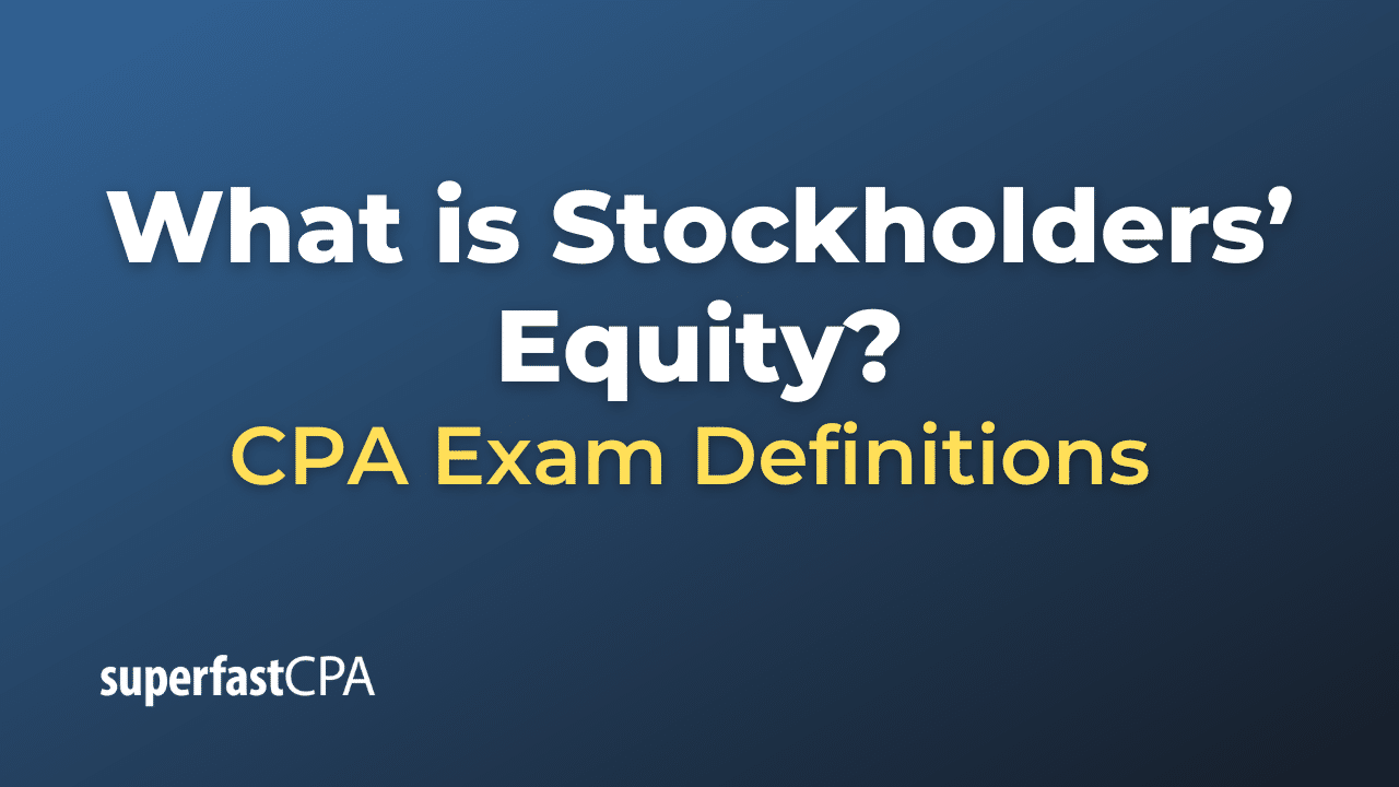 Stockholders’ Equity