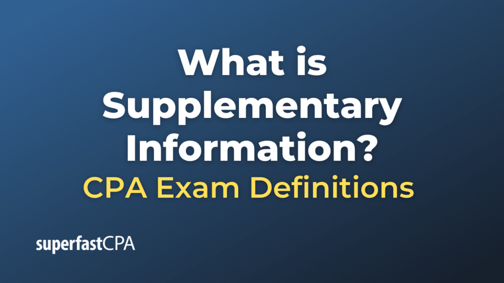 Supplementary Information