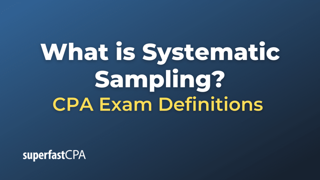 Systematic Sampling