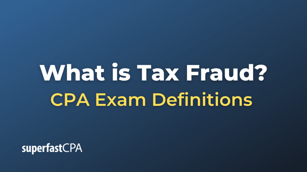 Tax Fraud
