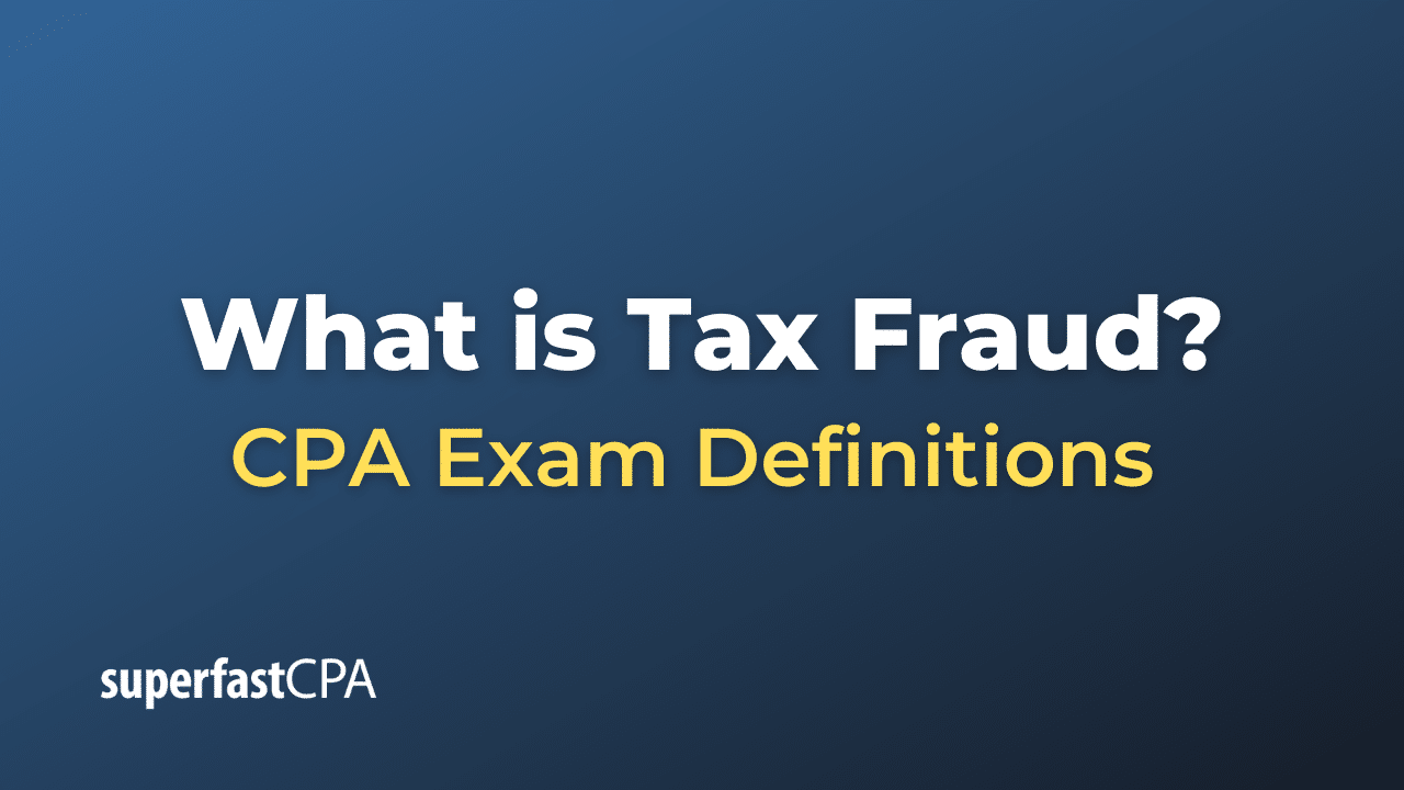 Tax Fraud