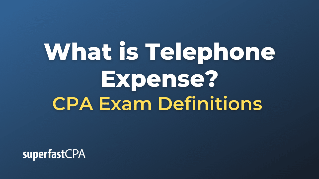 Telephone Expense