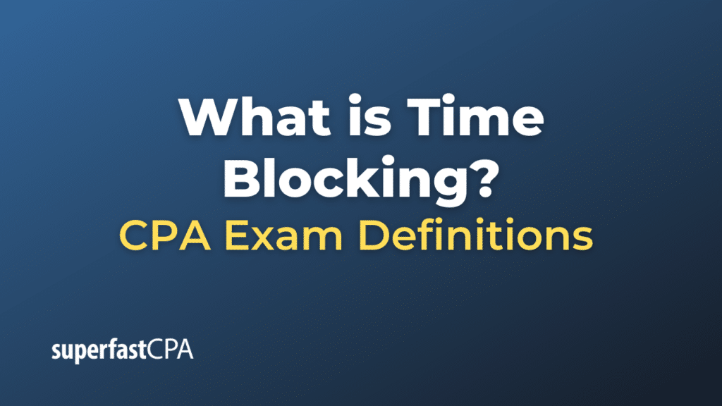 Time Blocking