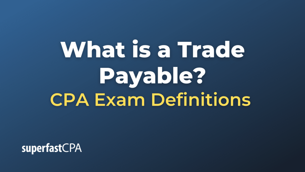 Trade Payable