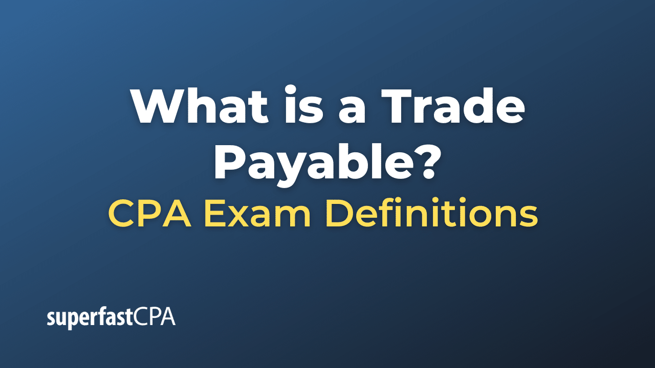 Trade Payable