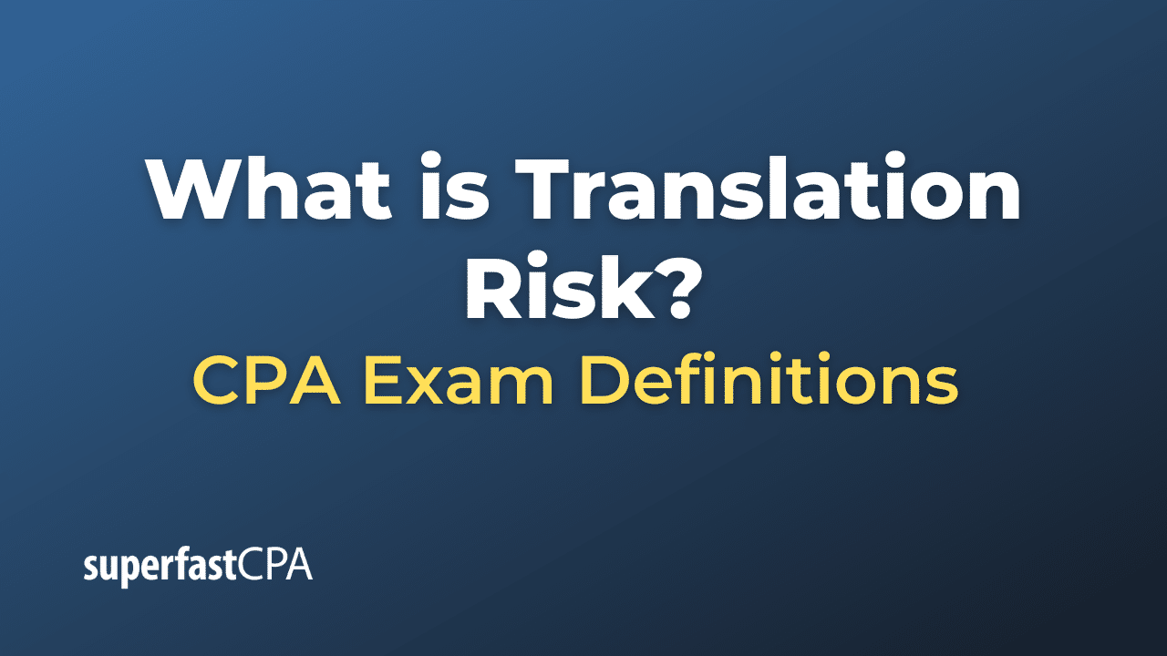 Translation Risk