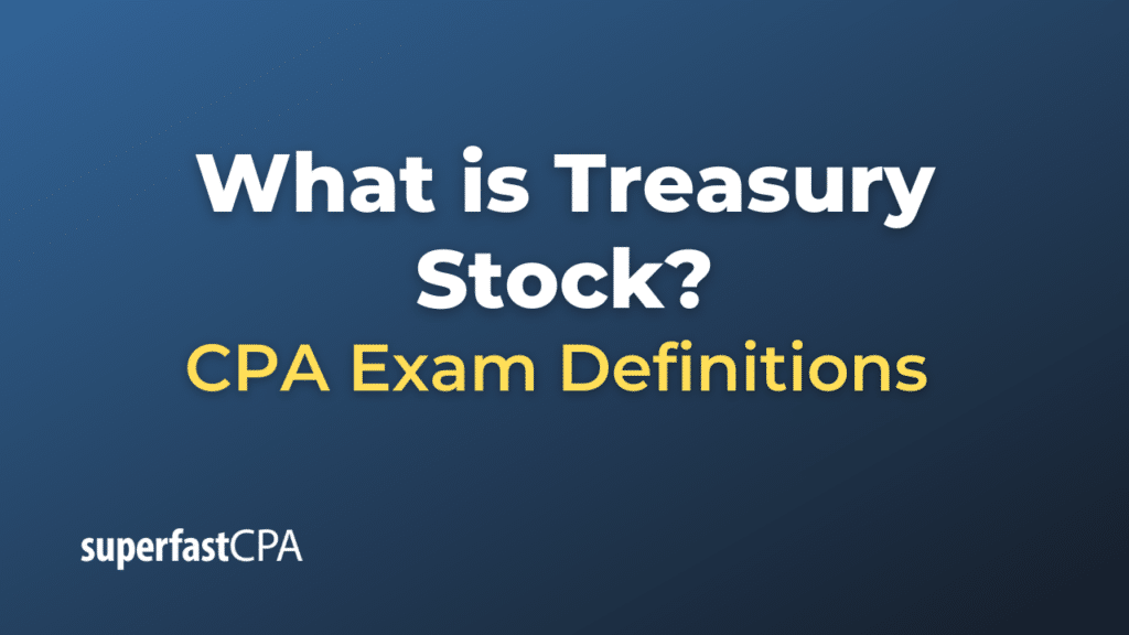 Treasury Stock