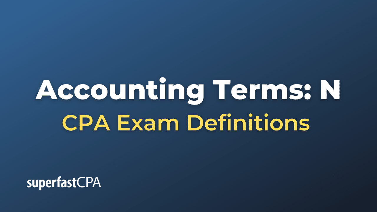 Accounting Terms: N