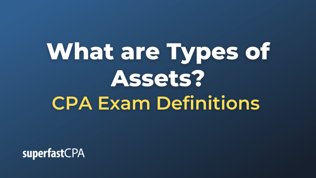 Types of Assets