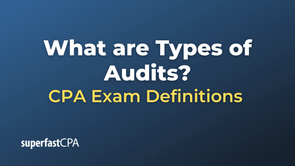 Types of Audits