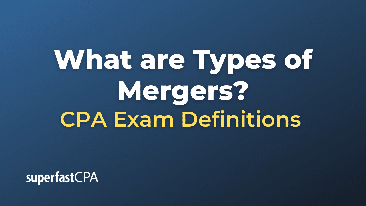 Types of Mergers