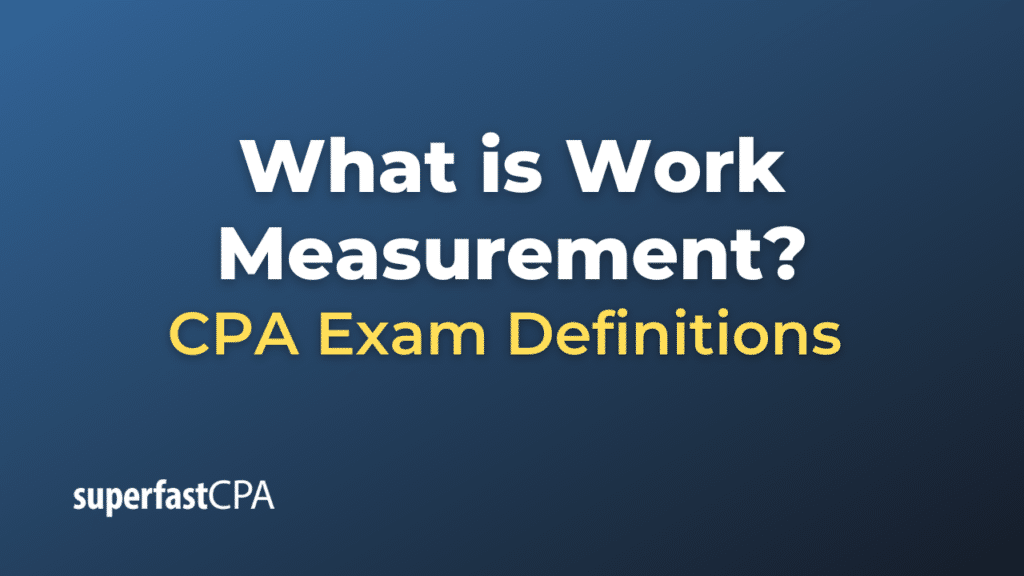 Work Measurement