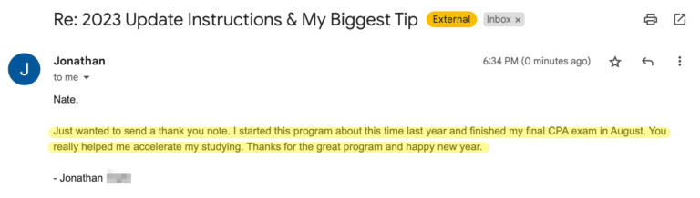 Original SuperfastCPA customer message 382