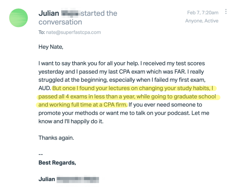 Original SuperfastCPA customer message 358