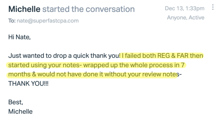 Original SuperfastCPA customer message 172