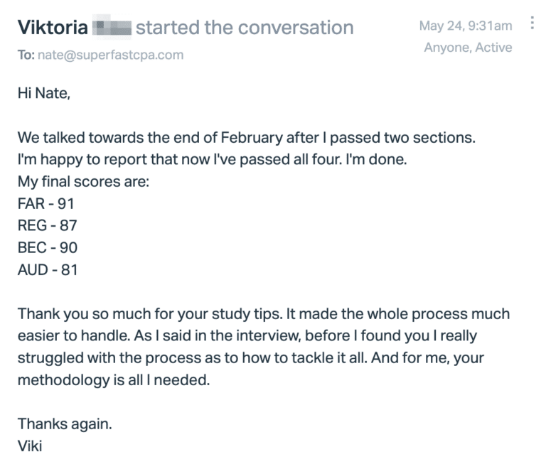 Original SuperfastCPA customer message 373