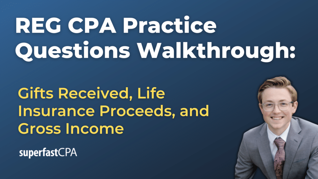 Calculate Gifts and Life Insurance Proceeds Excluded From Gross Income
