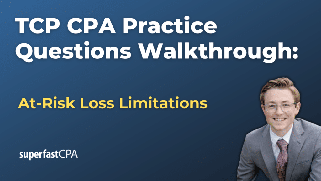 At-Risk Loss Limitations