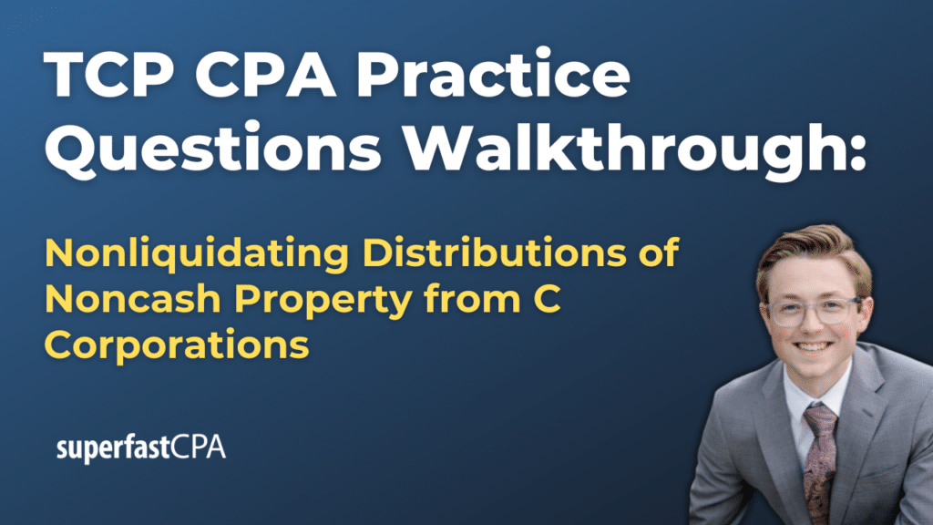 Nonliquidating Distributions of Noncash Property