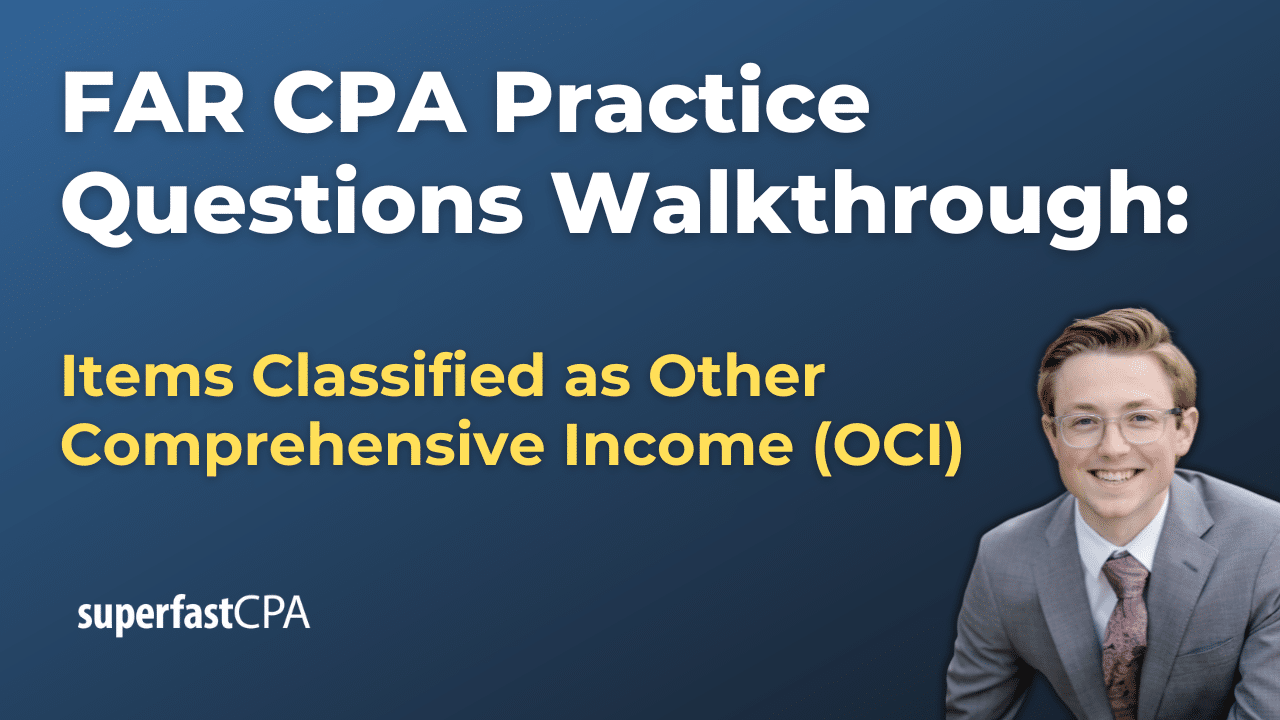 Items Classified as Other Comprehensive Income