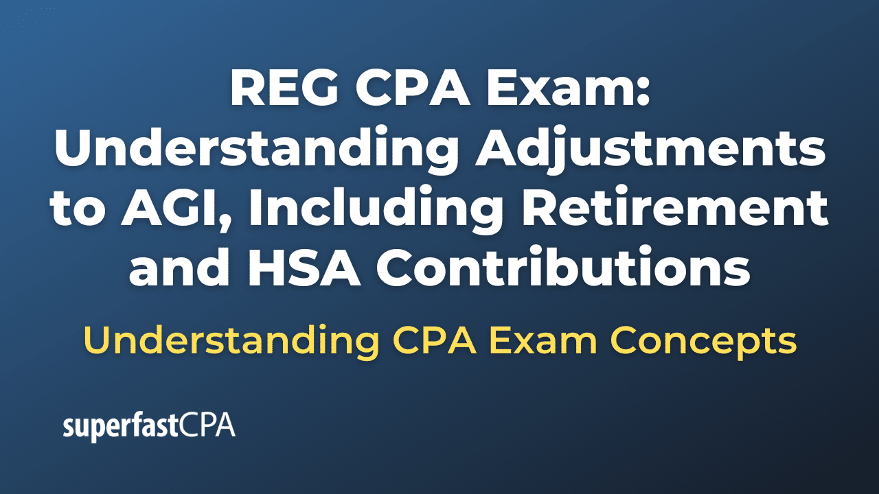 Understanding Adjustments to AGI, Including Retirement and HSA Contributions