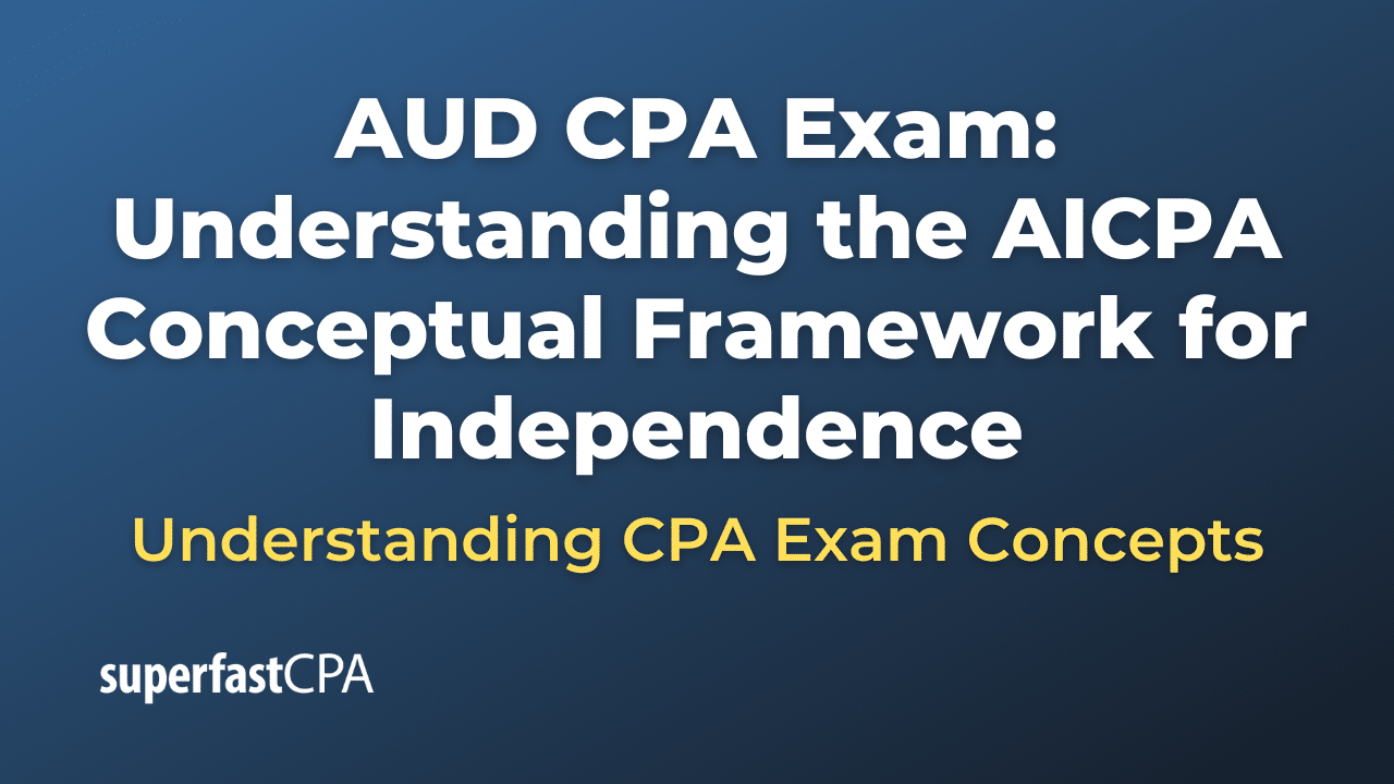 Understanding the AICPA Conceptual Framework for Independence