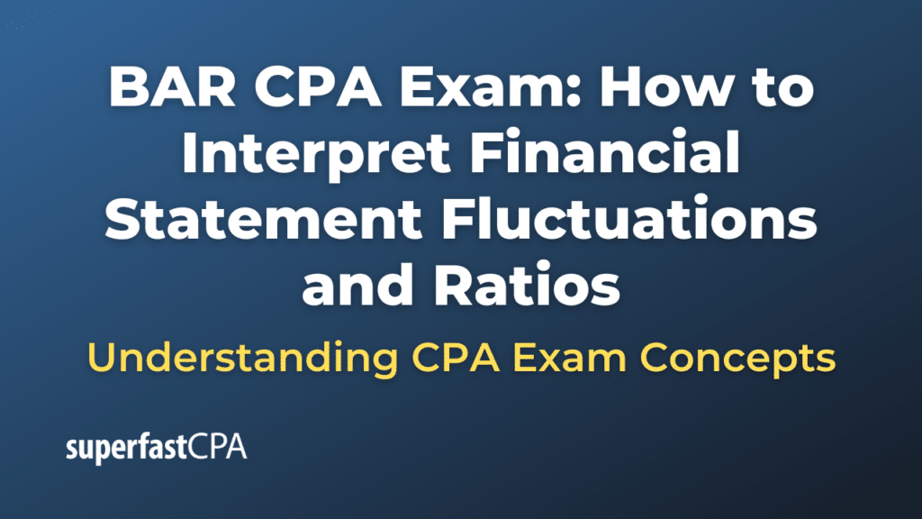 How to Interpret Financial Statement Fluctuations and Ratios