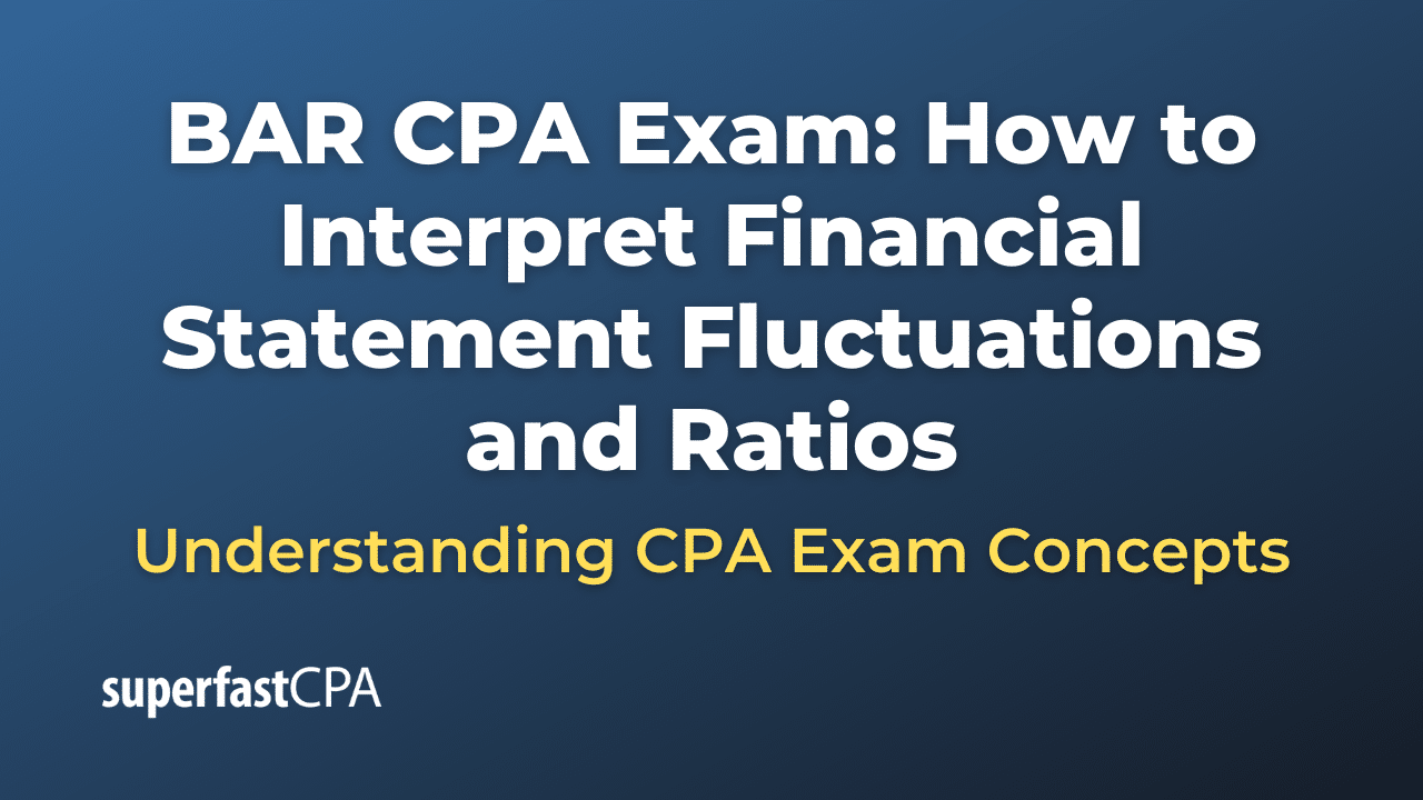How to Interpret Financial Statement Fluctuations and Ratios