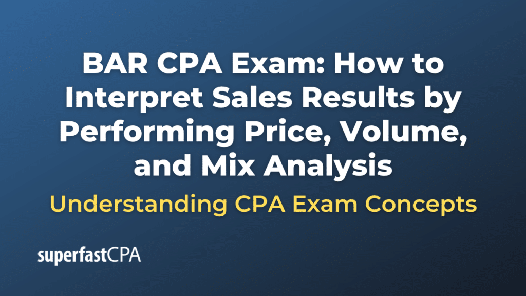 How to Interpret Sales Results by Performing Price, Volume, and Mix Analysis