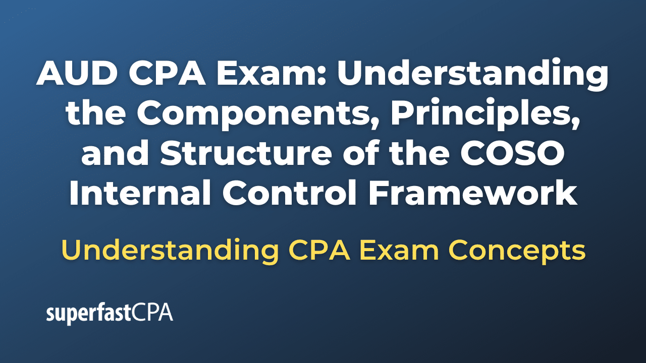 Understanding the Components, Principles, and Structure of the COSO Internal Control Framework