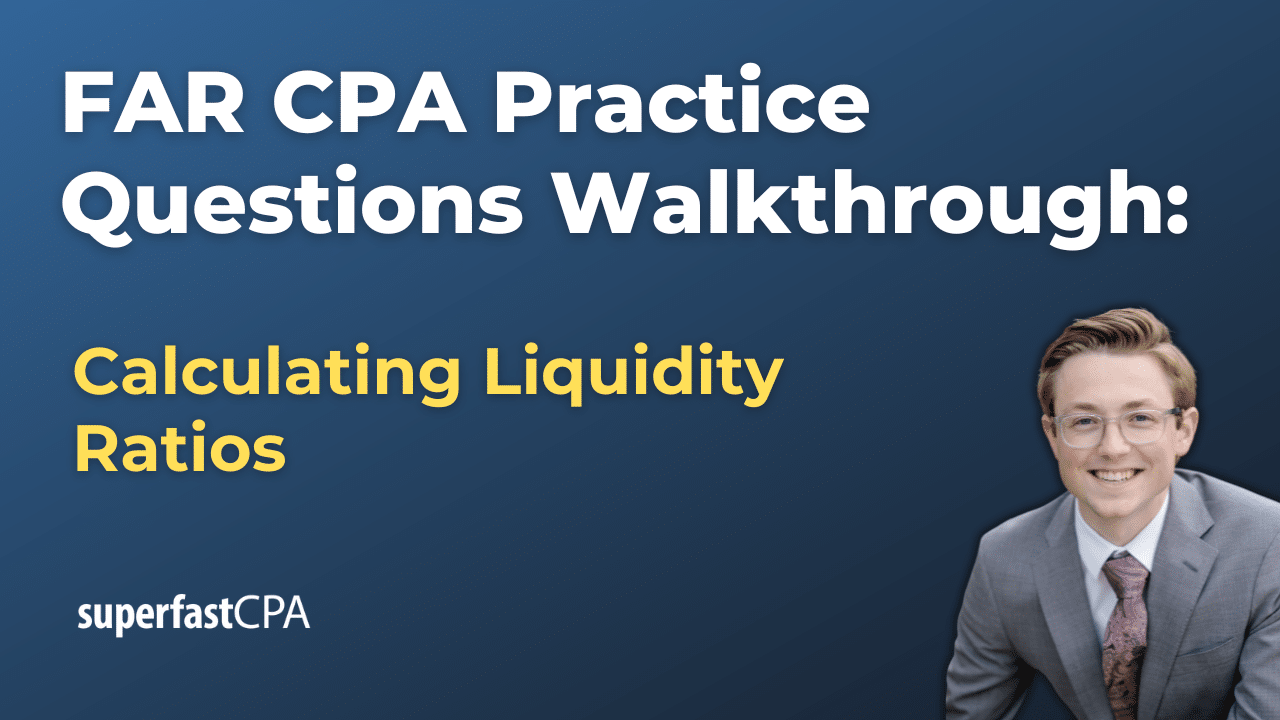Calculating Liquidity Ratios