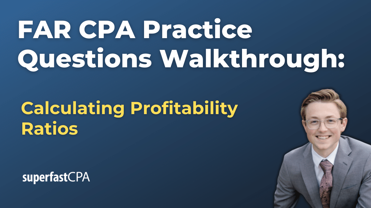 Calculating Profitability Ratios