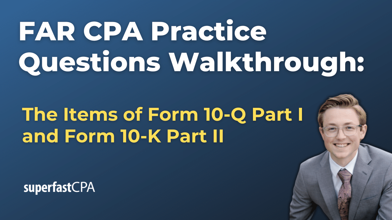 The Items of Form 10-Q Part I and Form 10-K Part II