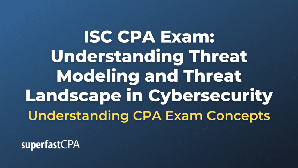 Understanding Threat Modeling and Threat Landscape in Cybersecurity