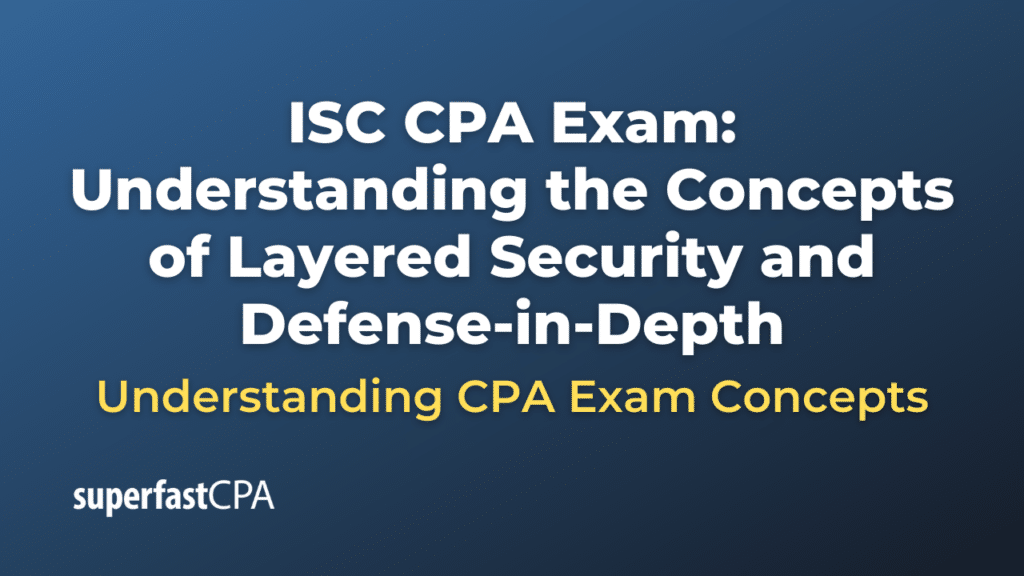 Understanding the Concepts of Layered Security and Defense-in-Depth