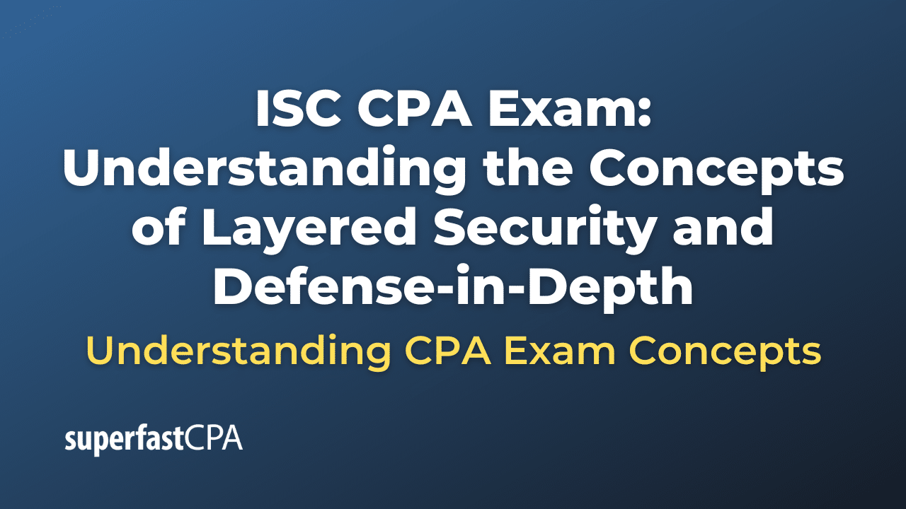 Understanding the Concepts of Layered Security and Defense-in-Depth