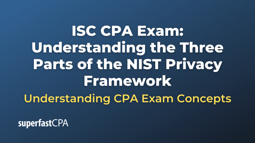 Understanding the Three Parts of the NIST Privacy Framework