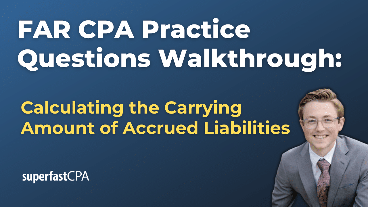 carrying amount of accrued liabilities