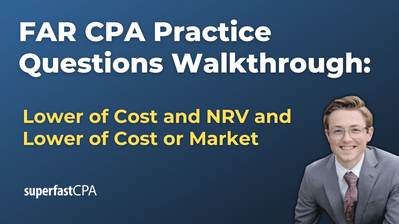 Lower of Cost and NRV and Lower of Cost or Market