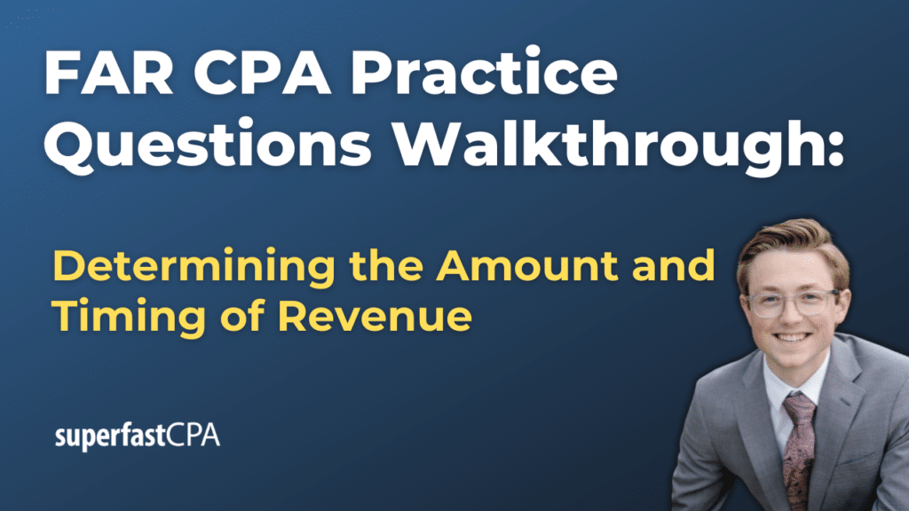 Amount and Timing of Revenue