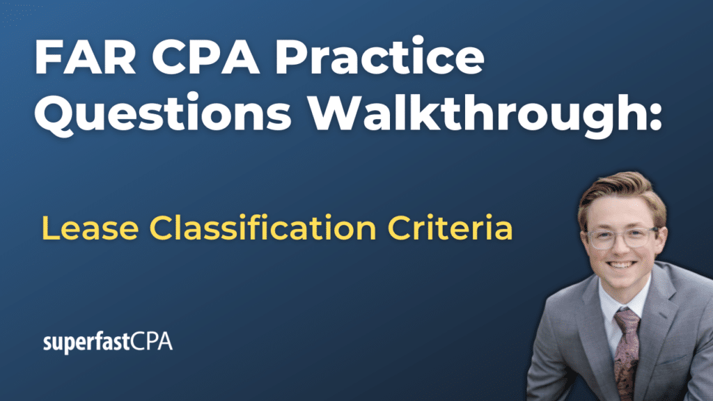 Lease Classification Criteria