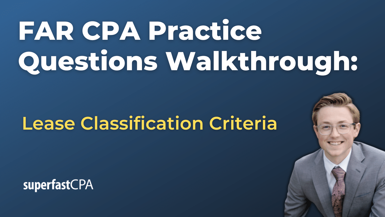 Lease Classification Criteria
