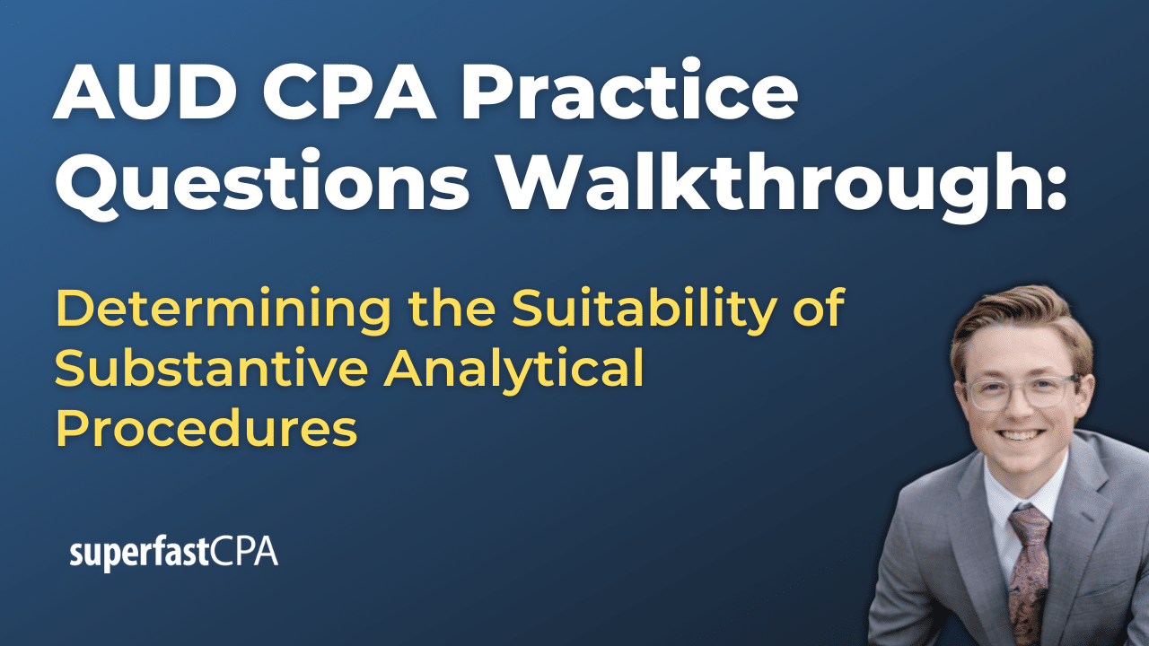 Determining the Suitability of Substantive Analytical Procedures