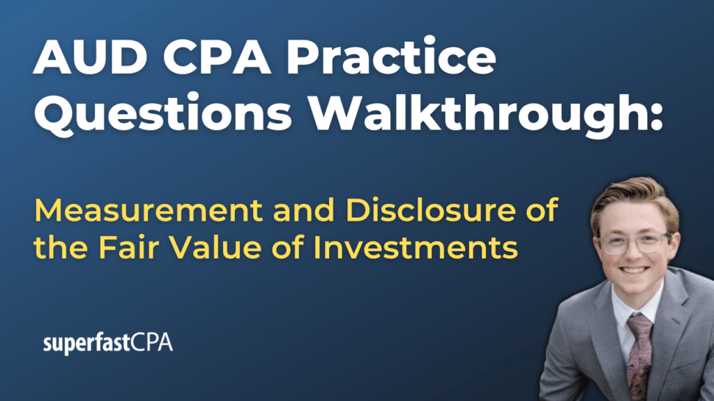 Measurement and Disclosure of the Fair Value of Investments