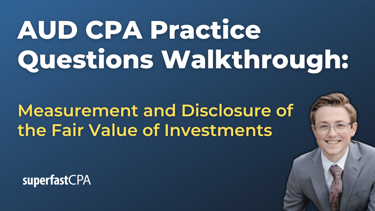 Measurement and Disclosure of the Fair Value of Investments