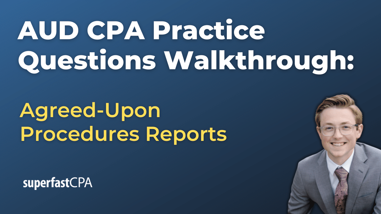 AUD 4 Agreed-Upon Procedures Reports