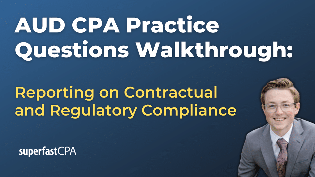 Reporting on Contractual and Regulatory Compliance